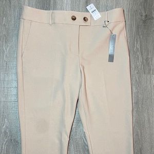 LOFT Khacki Slim Ankle Length Pants (8) NWT